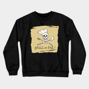 Barbecue Grill Pirate T-Shirt Crewneck Sweatshirt